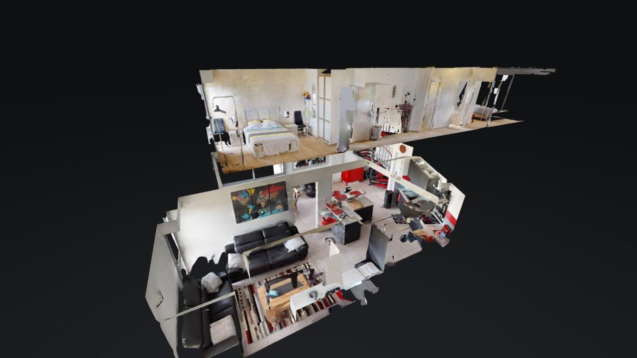 Duplex Grand Standing Vue Mer Et Port Mauguio Exterior foto
